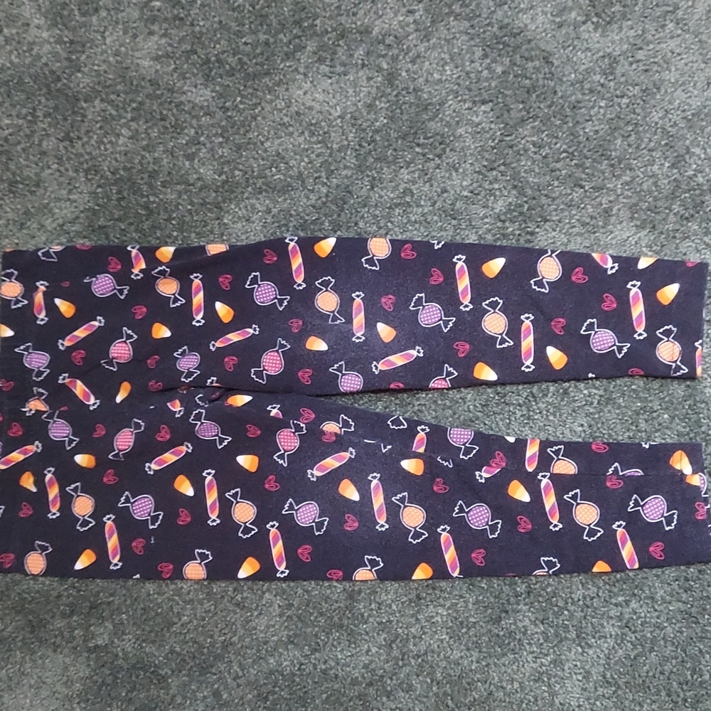 Baby XS 4/5 Halloween leggings candy theme